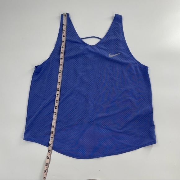 Nike Court Women's Victory V-meck Tank Top Mesh Vented‎ Back - Picture 3 of 9